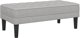 vidaXL Πάγκος Σύννεφο Γκρι 113x57x39 cm με Υφασμάτινη Επένδυση
