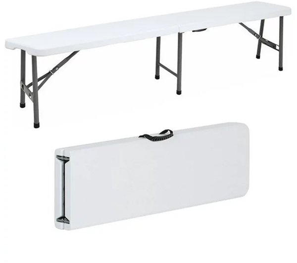 Nuforma Πτυσσόμενος Πάγκος Catering 180cm, Τραπέζι Εκδηλώσεων σε Θήκη Μεταφοράς