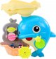 LeanToys Blue Dolphin Σετ Παιχνίδι Μπάνιου με Νερό, Πλαστικό, 3+ Ετών