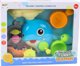 LeanToys Blue Dolphin Σετ Παιχνίδι Μπάνιου με Νερό, Πλαστικό, 3+ Ετών