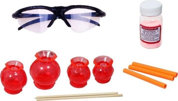 LeanToys Εκπαιδευτικό Σετ Πειραμάτων DIY Χημικές Μπάλες, Κιτ Επιστήμης για Παιδιά 8+ Ετών