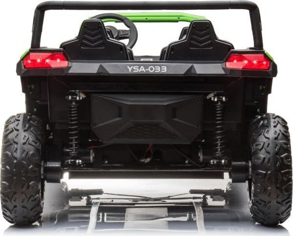 Lean Cars Buggy A033 Παιδικό Αυτοκίνητο με Μπαταρία 4x4 24V, Πράσινο, για Παιδιά από 3 Ετών