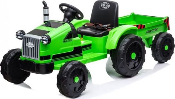 Lean Cars Ηλεκτρικό Τρακτέρ CH9959 με Ρυμουλκούμενο Πράσινο