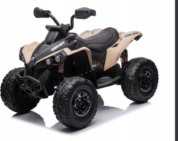 Lean Cars Quad Na Akumulator  CAN-AM Renegate Kremowy