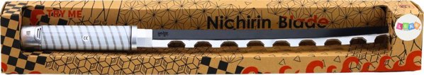 LeanToys Σπαθί Σαμουράι Nichirin με Ήχο, Μπαταρίες και Άνετη Λαβή, Μαύρο