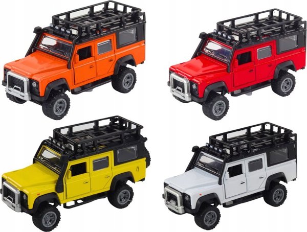 LeanToys Αυτοκίνητο Off-Road 1:32 Μεταλλικό με Φώτα, Ήχους, Κίνηση και Ανοιγόμενες Πόρτες