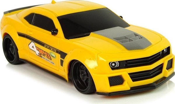 LeanToys Auto sportowe 1:24 zdalnie sterowane zolte