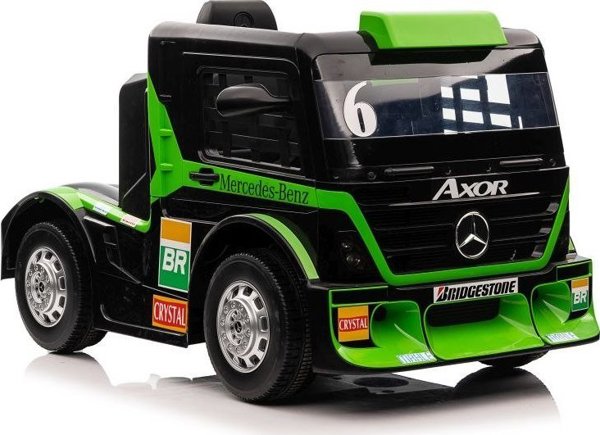 Lean Cars Mercedes XMX622 Παιδικό Αυτοκίνητο με Μπαταρία 12V 2x45W, Πράσινο, 109x72x67cm
