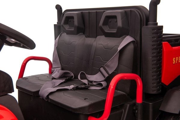 Lean Cars Auto Na Akumulator JC222 Czerwone