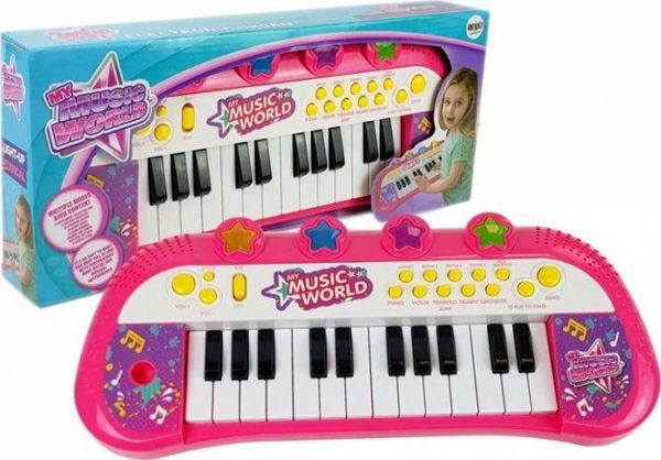 Πληκτρολόγιο Lean Sport Piano 24 πλήκτρων Ροζ 7345241 1818912680543
