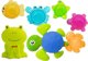 LeanToys Παιχνίδι Μπάνιου Χελώνα, Διαδραστικό Παιχνίδι για το Μπάνιο, Πολύχρωμο