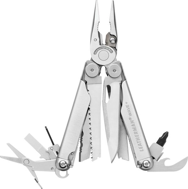 Πολυεργαλείο Leatherman Wave Plus - 18 εργαλεία, μήκος 100mm (832524)