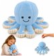 LeanToys Pluszowa Ośmiornica Maskotka Przytulanka Sprężyste Macki Niebieska 30 cm EDUKAMP (31834)