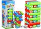 Lean Sport Παιχνίδι Δεξιοτήτων Jenga Πύργος με Τουβλάκια Σκουλήκια για Παιδιά 3+ Ετών