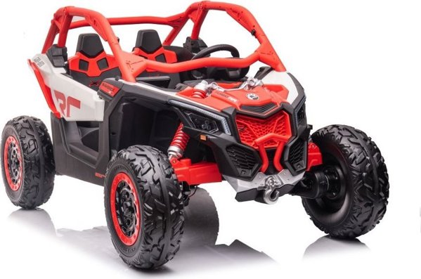 Lean Cars Auto Na Akumulator Buggy Can-am RS DK-CA001 Czerwone 4x4