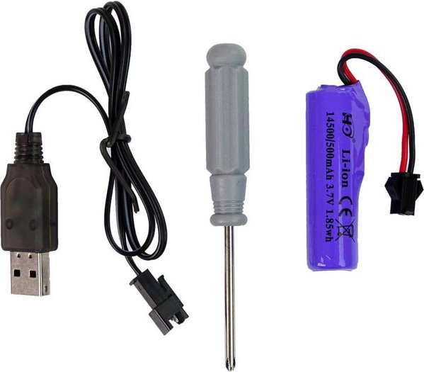 LeanToys Spychacz Zdalnie Sterowany 2.4 G Pilot Ruchoma Lyzka LEAN Toys