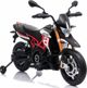 Lean Sport Pojazd na Akumulator Aprilia A007 Czarno Czerwony