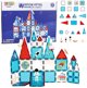 LeanToys Klocki konstrukcyjne magnetyczne 58el