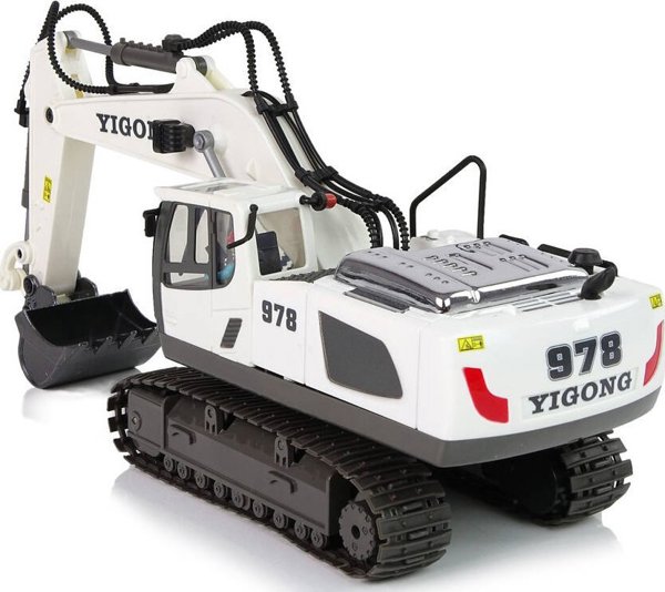LeanToys Τηλεκατευθυνόμενος Εκσκαφέας Ερπυστριοφόρος 2.4G με Χειριστήριο