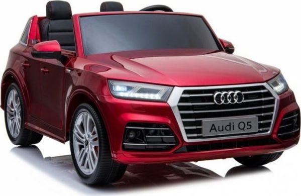 Lean Sport Pojazd na Akumulator Nowe Audi Q5 2-osobowe Czerwone Lakierowane