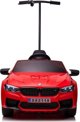 Lean Cars Παιδικό Ηλεκτροκίνητο Αυτοκίνητο BMW M5 12V με Τηλεχειριστήριο και LED Φώτα, Κόκκινο Βαμμένο