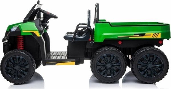 Lean Cars Pojazd Na Akumulator A730-2 Zielono-Czarny 24V