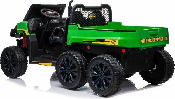 Lean Cars Pojazd Na Akumulator A730-2 Zielono-Czarny 24V