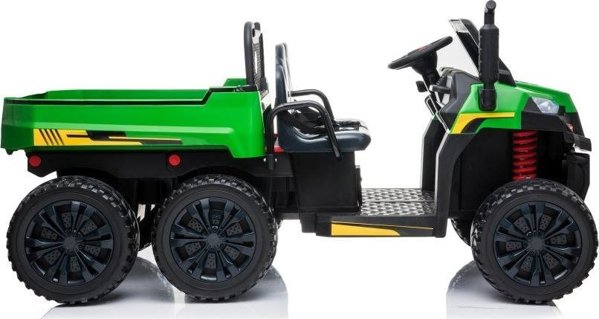Lean Cars Pojazd Na Akumulator A730-2 Zielono-Czarny 24V