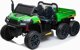 Lean Cars Pojazd Na Akumulator A730-2 Zielono-Czarny 24V
