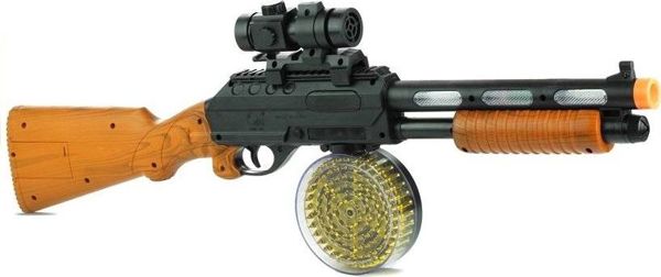 Lean Sport Παιχνίδι Όπλο AK 868-1 Καραμπίνα με Φώτα και Ήχους, Ηλικία 3+ Ετών