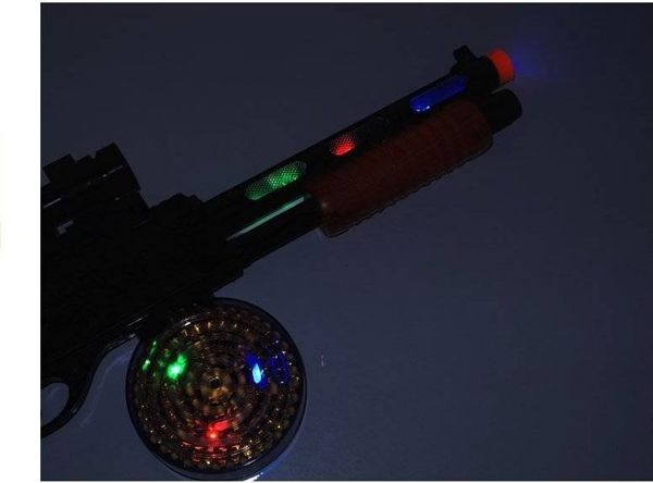 Lean Sport Παιχνίδι Όπλο AK 868-1 Καραμπίνα με Φώτα και Ήχους, Ηλικία 3+ Ετών