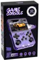Φορητή ρετρό κονσόλα LeanToys Mini R36S, 21 000, οθόνη 3.5 IPS, μωβ