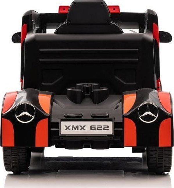 Lean Cars Mercedes XMX622 Ηλεκτροκίνητο Αυτοκίνητο με Μπαταρία 12V, LCD Οθόνη, 3 Ταχύτητες, Κόκκινο