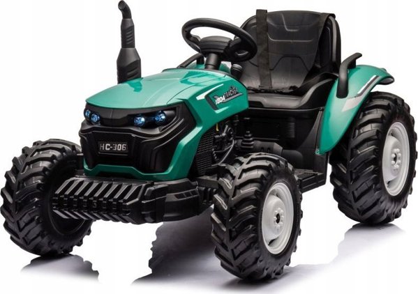 Lean Cars Traktor Na Akumulator HC-306 Ciemno Zielony 24V