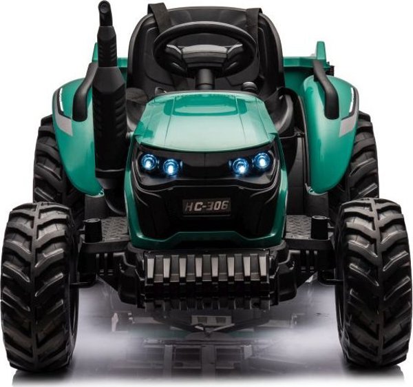 Lean Cars Traktor Na Akumulator HC-306 Ciemno Zielony 24V
