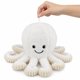 LeanToys Pluszowa Ośmiornica Maskotka Przytulanka Z Przyssawką Biała 16 cm EDUKAMP (31831)