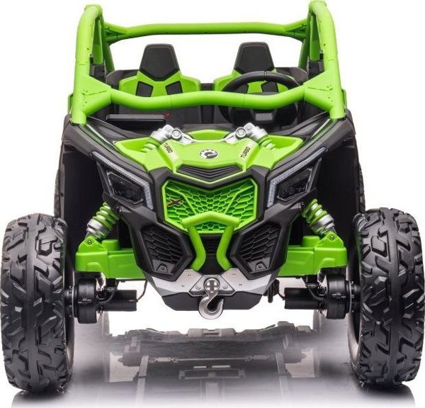 Lean Cars Auto Na Akumulator Buggy Can-am RS DK-CA001 Zielone 4x4