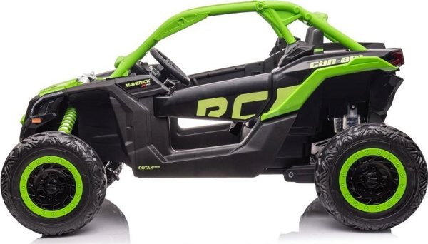 Lean Cars Auto Na Akumulator Buggy Can-am RS DK-CA001 Zielone 4x4