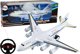 LeanToys Remote Controlled Airplane R/C Passenger Airplane Τηλεχειριζόμενο + Τηλεχειριστήριο Μπαταρία Καλώδιο USB 12523751 5904665998151