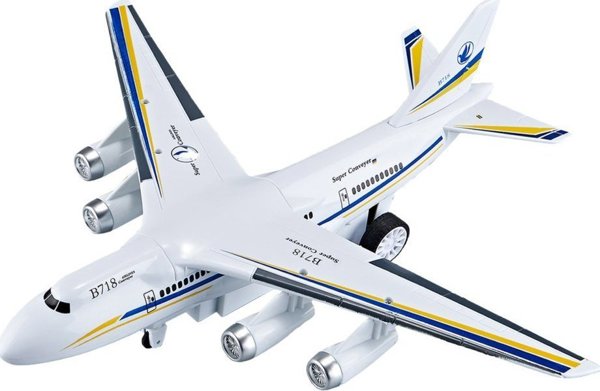 LeanToys Remote Controlled Airplane R/C Passenger Airplane Τηλεχειριζόμενο + Τηλεχειριστήριο Μπαταρία Καλώδιο USB 12523751 5904665998151