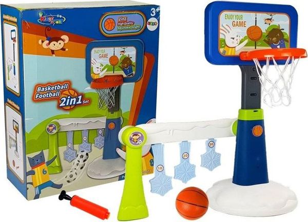 Lean Sport Παιδικό Σετ Μπάσκετ με Πίνακα Σκορ για Παιδιά