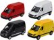 LeanToys Φορτηγό Παράδοσης 1:32 Με Φώτα Και Ήχους, Μεταλλικό, Κόκκινο/Μαύρο/Κίτρινο/Λευκό