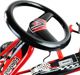Lean Cars Gokart A-15 Παιδικό Go Kart με Φουσκωτούς Τροχούς, Κόκκινο