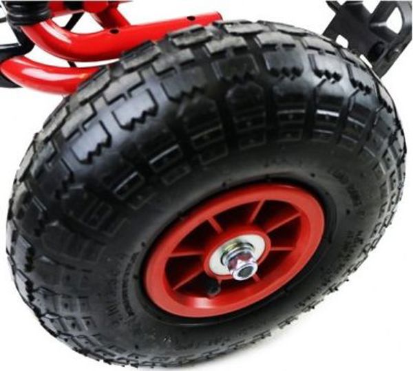 Lean Cars Gokart A-15 Παιδικό Go Kart με Φουσκωτούς Τροχούς, Κόκκινο