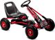 Lean Cars Gokart A-15 Παιδικό Go Kart με Φουσκωτούς Τροχούς, Κόκκινο