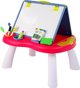 LeanToys Πίνακας 2 σε 1 με Τραπέζι, Μαυροπίνακα, Μαρκαδόρους και Επιτραπέζιο Παιχνίδι Φιδάκι