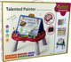 LeanToys Πίνακας 2 σε 1 με Τραπέζι, Μαυροπίνακα, Μαρκαδόρους και Επιτραπέζιο Παιχνίδι Φιδάκι