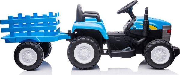 Lean Cars Traktor Pojazd na Akumulator A009B Niebieski