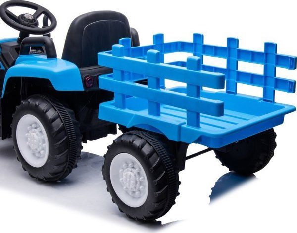 Lean Cars Traktor Pojazd na Akumulator A009B Niebieski
