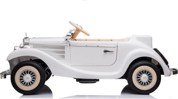 Lean Sport Auto na akumulator Mercedes 540K Bialy